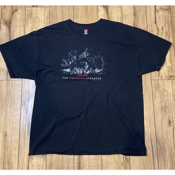 Fender Guitars "The American Standard" Crowd Surfer T-Shirt XL - Picture 1 of 4